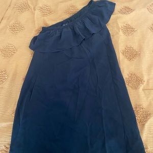 madewell one shoulder dress